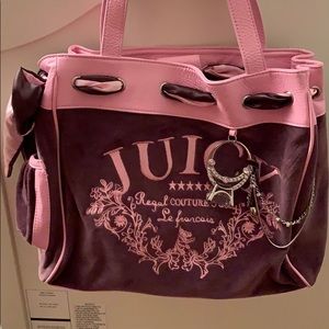 Like new Juicy Couture velour bag *vintage